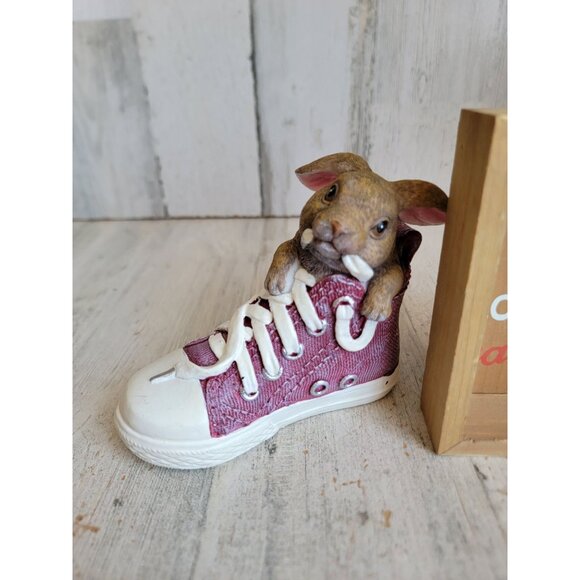 Easter unique bunny shoe i don't carrot all sign spring home decor set - Picture 2 of 12